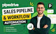 setup pipedrive CRM, sales pipeline, workflow automation, and integrations