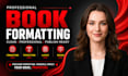 do book formatting, book layout and book typesetting