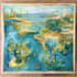 custom watercolor map design
