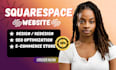 design squarespace website redesign squarespace development squarespace printify