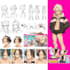 make a professional anime turnaround and character sheet