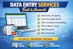provide accurate and timely data entry