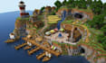 build custom minecraft survival spawn and smp server builds