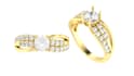 do jewelry cad design for 3d printing and rendering