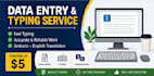 do data entry and translation work
