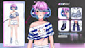 create custom live2d vtuber model, vrc avatar, vrchat avatar, live2d rigging