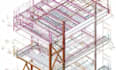 permit scaffold ,shoring design with material structure ,load calculate
