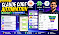 integrate claude code with whatsapp and gohighlevel automation