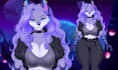 create a custom 2d vtuber model furry avatar vrchat anime character vroid model