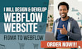 design webflow website, develop webflow, and fix webflow bugs