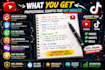write engaging youtube and tiktok video scripts
