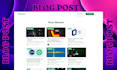 build ghost cms website customize ghost cms theme design ghost cms blog website