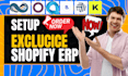setup shopify erp netsuite odoo acumatica brightpearl cin7 katana unleashed