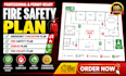 design fire emergency evacuation plan egress plan fire escape plan exit route ma