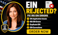 fix ein application issues and resolve irs errors for your business