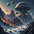 create wars and sci fi illustration