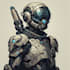 sci fi character illustration or sci fi character