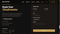 design a modern hair salon website with booking system