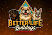 design a logo for dogs, bully and kennel