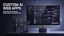 build a custom ai web app or full stack ai website