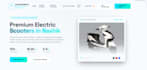 build a modern responsive website