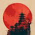 create design japanese art style