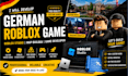 develop german roblox game, roblox studio, roblox map builder and game developer
