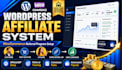 set up a wordpress affiliate program, referral system for your woocommerce store