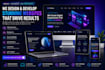 build a responsive website web app landing page  business website