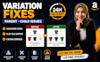 fix amazon listing errors, parent child variations, flat file and SEO