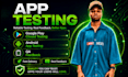 do app testing and closed testing, provide 12 testers, 20 testers