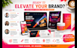 create professional graphic designs for print, digital media