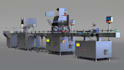 create 3d industrial animation, packaging line animation, factory process video