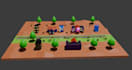 creat low poly 3d model