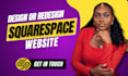 design squarespace website redesign squarespace design edit squarespace website