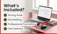 write engaging faceless youtube documentary scripts
