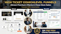 create gohighlevel high ticket funnel, appointment booking funnel, sales system