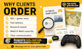 write SEO gaming guides, walkthroughs and game articles