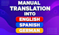 do multiple language translation to english