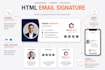 create clickable HTML email signature for gmail outlook