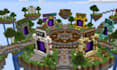 build custom minecraft skyblock hubs spawns map and server build
