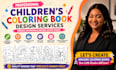 create educational coloring books for preschool and kindergarten