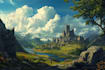 do amazing fantasy landscape