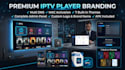 compilate smart and luxury iptv app with logo, apk, dns hardcoded apk and panel