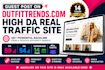 publish a exclusive guest post on real high traffic site