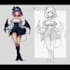 create 3d character model for 3d vtuber, vrchat, rigging