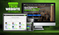 design and develop a professional custom website