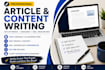 engaging blog post and articles
