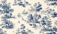 create custom toile de jouy seamless pattern for fabric and textile design