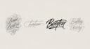 create lettering, script, calligraphy tattoo designs